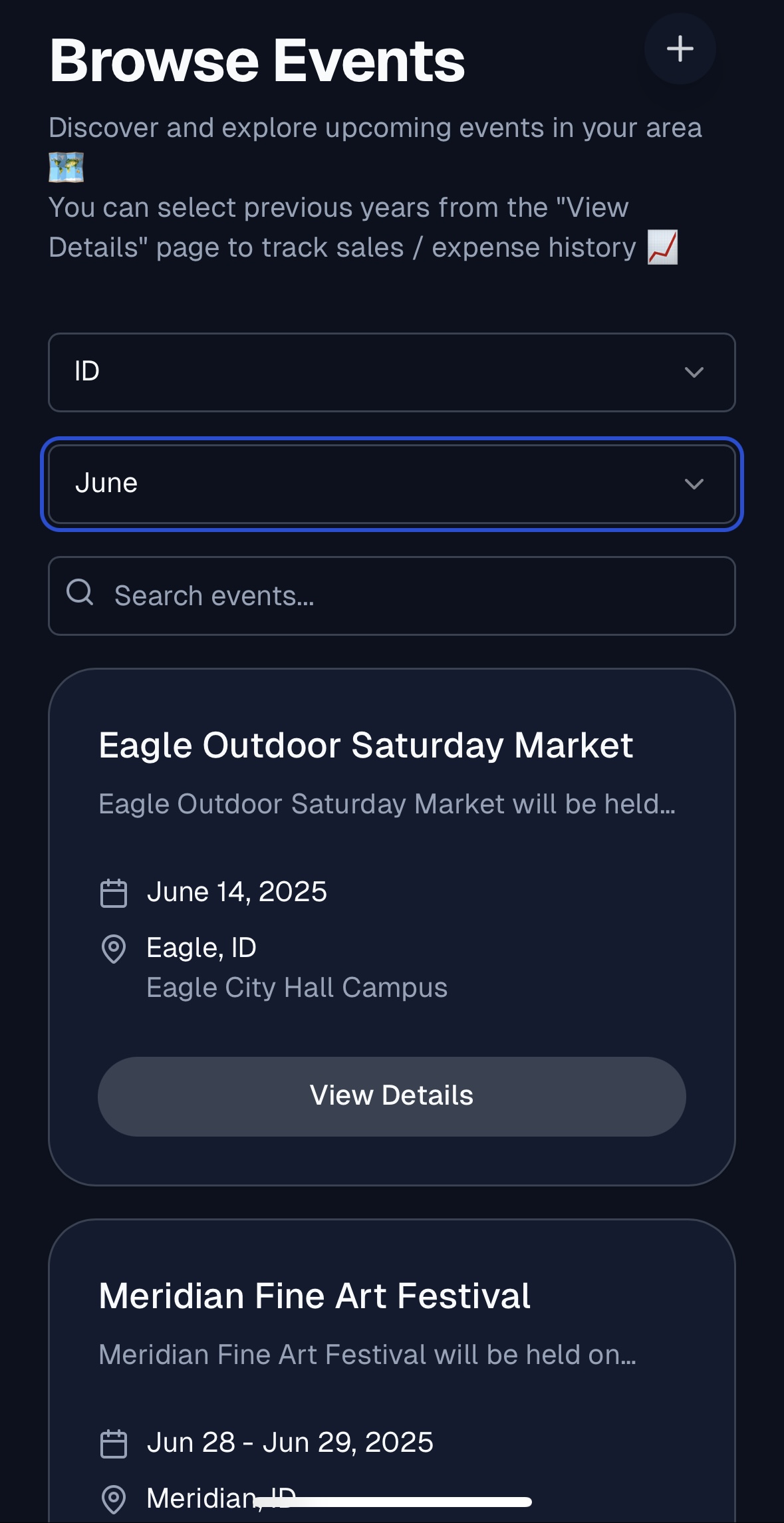 explore-events screenshot 2