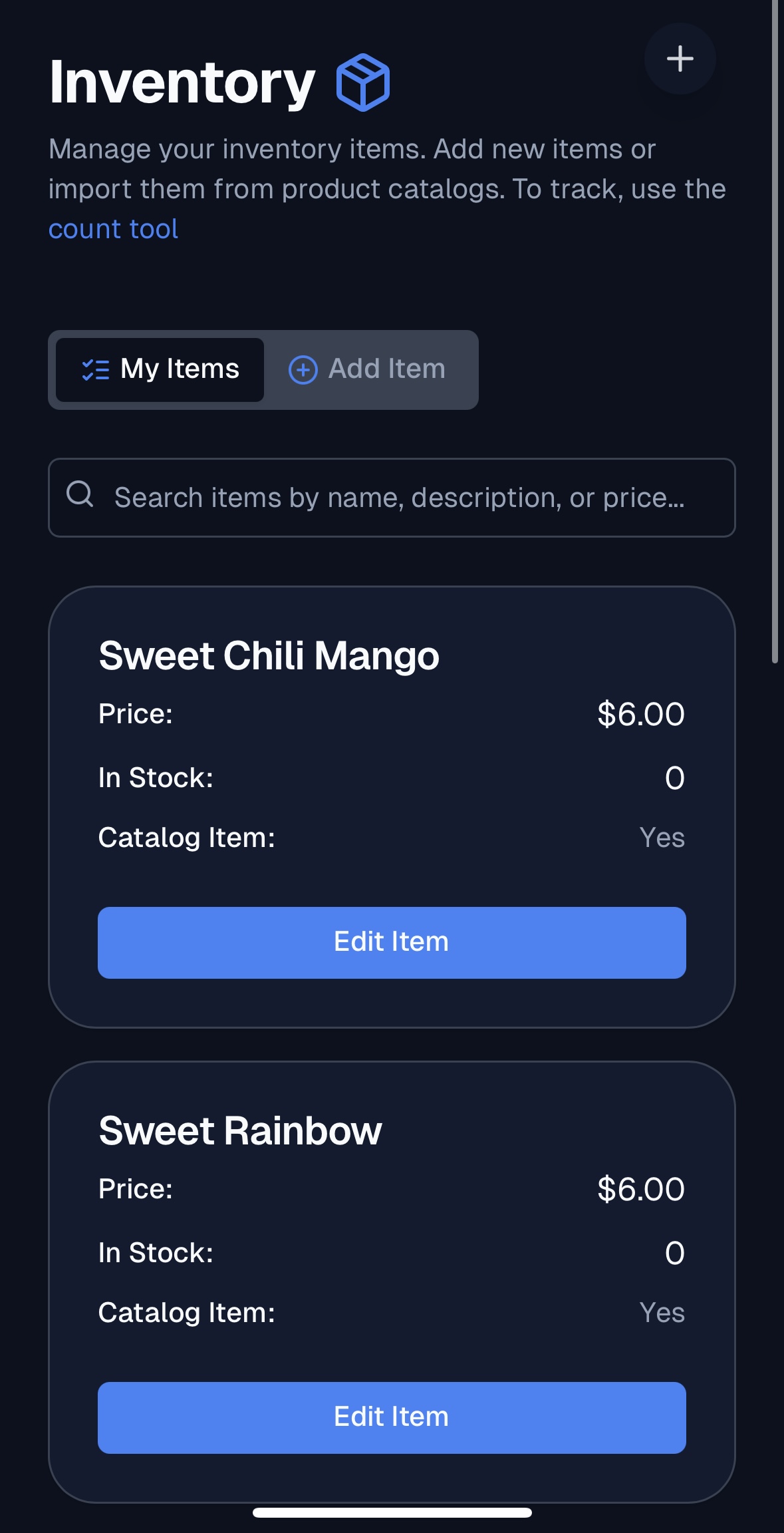 inventory-management screenshot 2